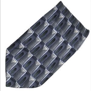 Grateful Dead Gazing At The Fire Twentieth Set Tie Blue Silver